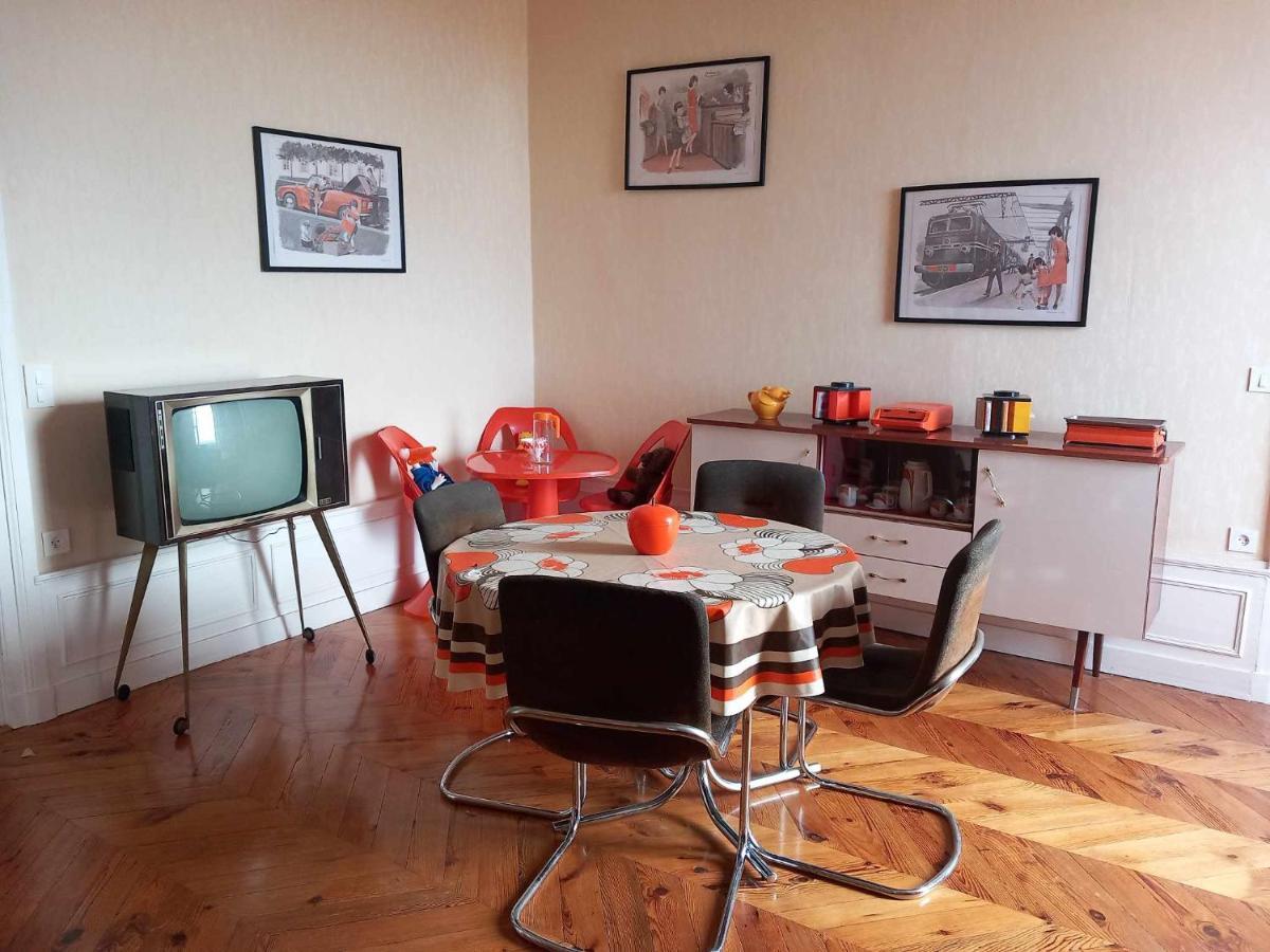 Apartament Vintage ,La Capsule Temporelle Wifi Draps Parking Publique Gratuit Thiers Zewnętrze zdjęcie